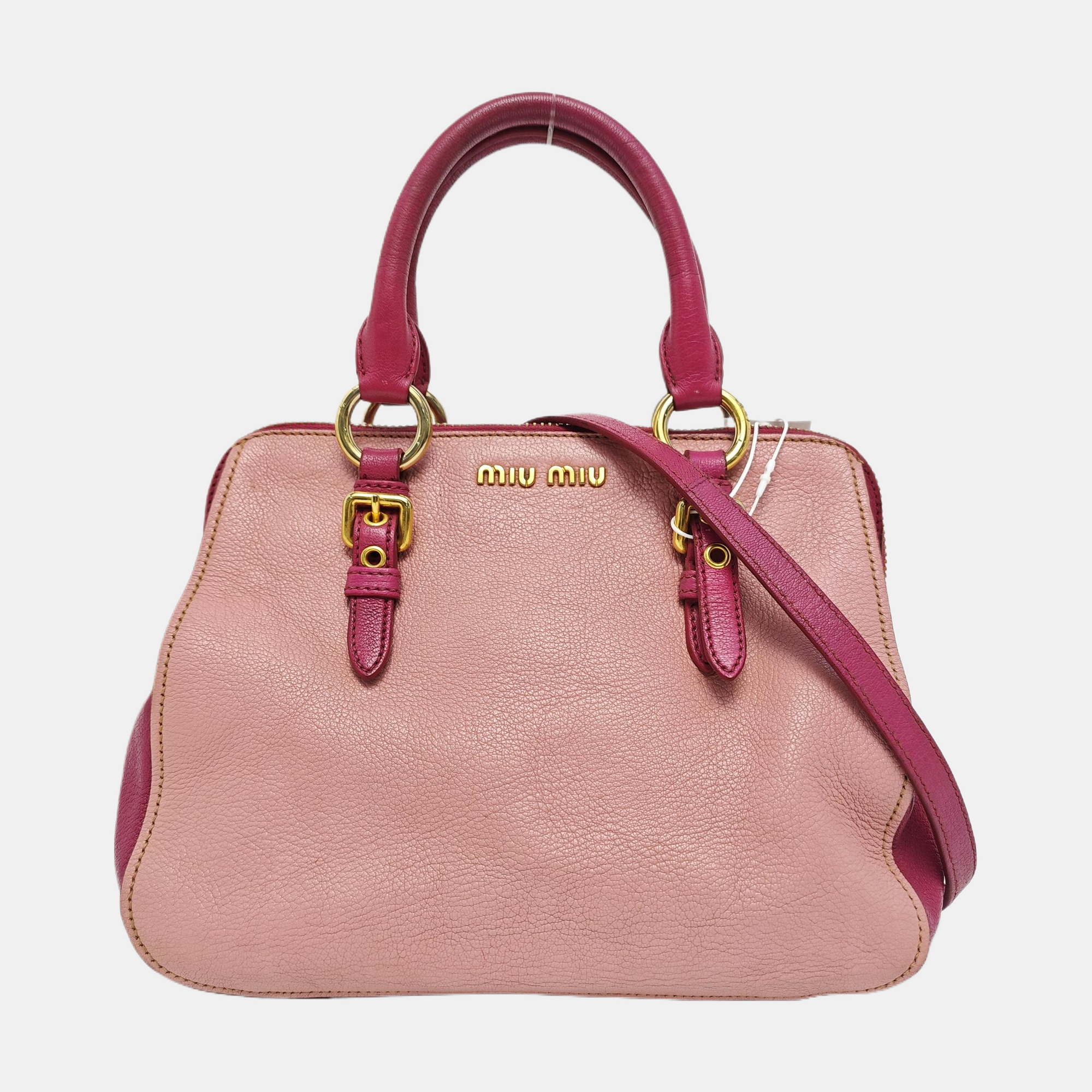 Calfskin Tote Bag Pink