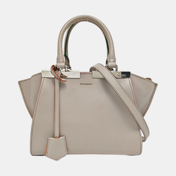 Authenticated pre-owned  3Jours Calfskin Gray - Shoulder Bag at Looply