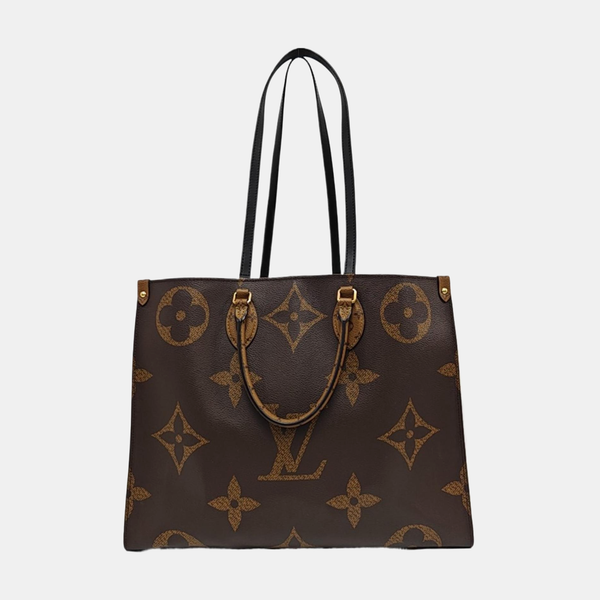 ONTHEGO GM Monogram Coated Canvas Brown