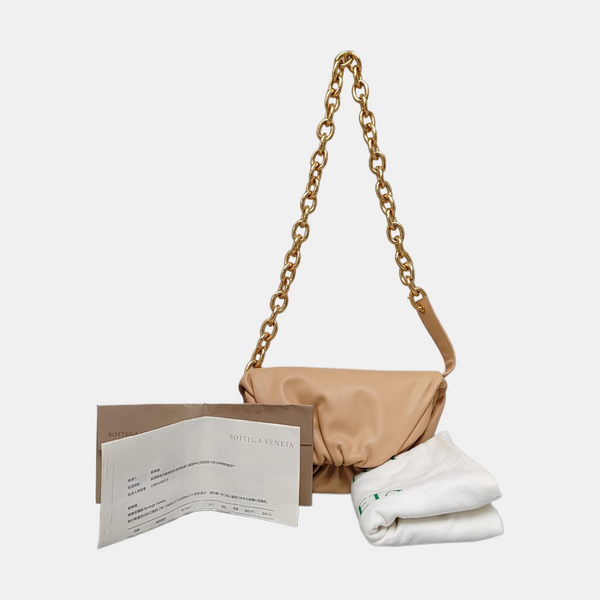 The Pouch Mini Calfskin Yellow