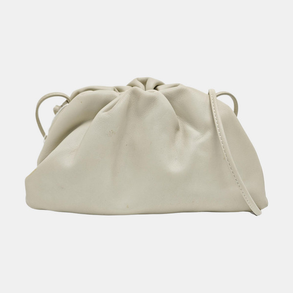 The Pouch Mini Lambskin White