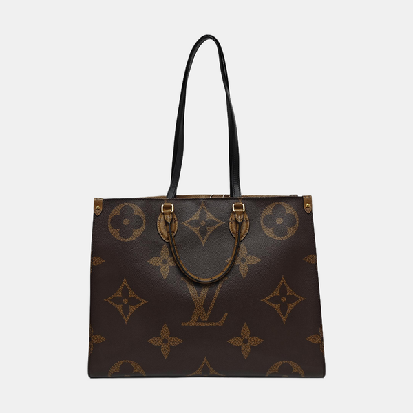 ONTHEGO GM Monogram Coated Canvas Brown
