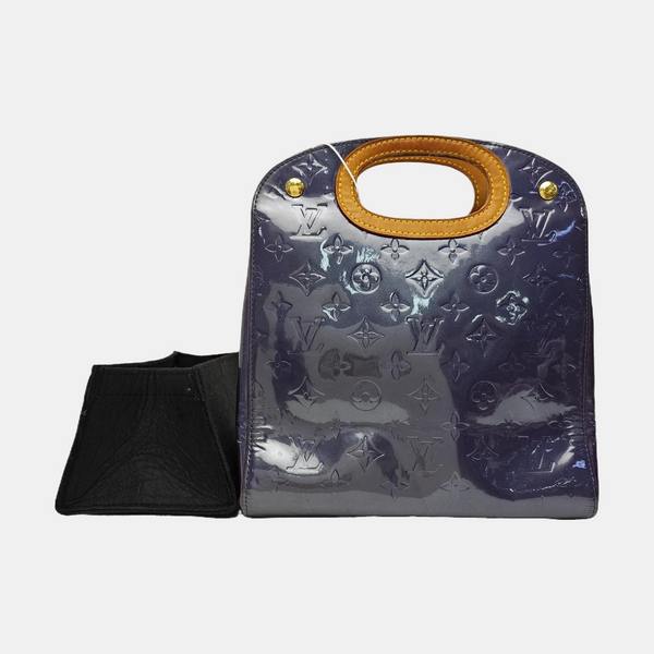 MAPLE DRIVE Monogram Calfskin Purple