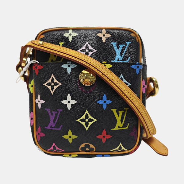 LV × TM RIFT Monogram Coated Canvas Black