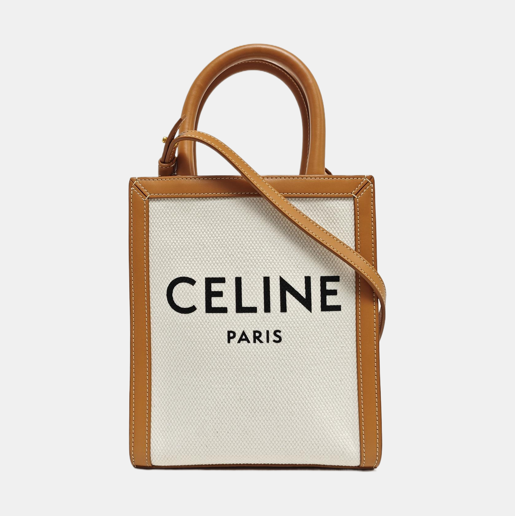 CABAS CELINE Mini Canvas White