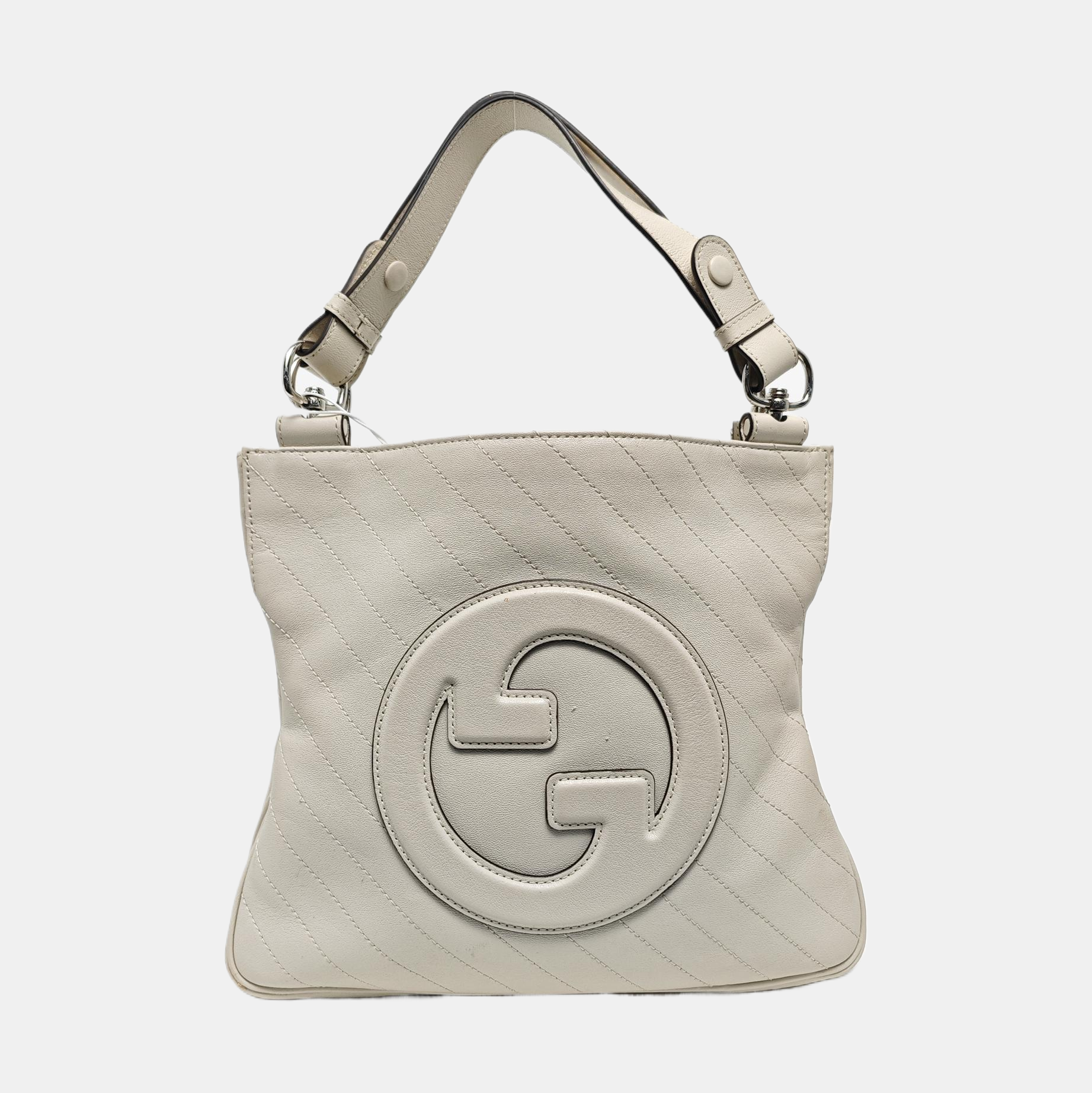 Quilted Calfskin White