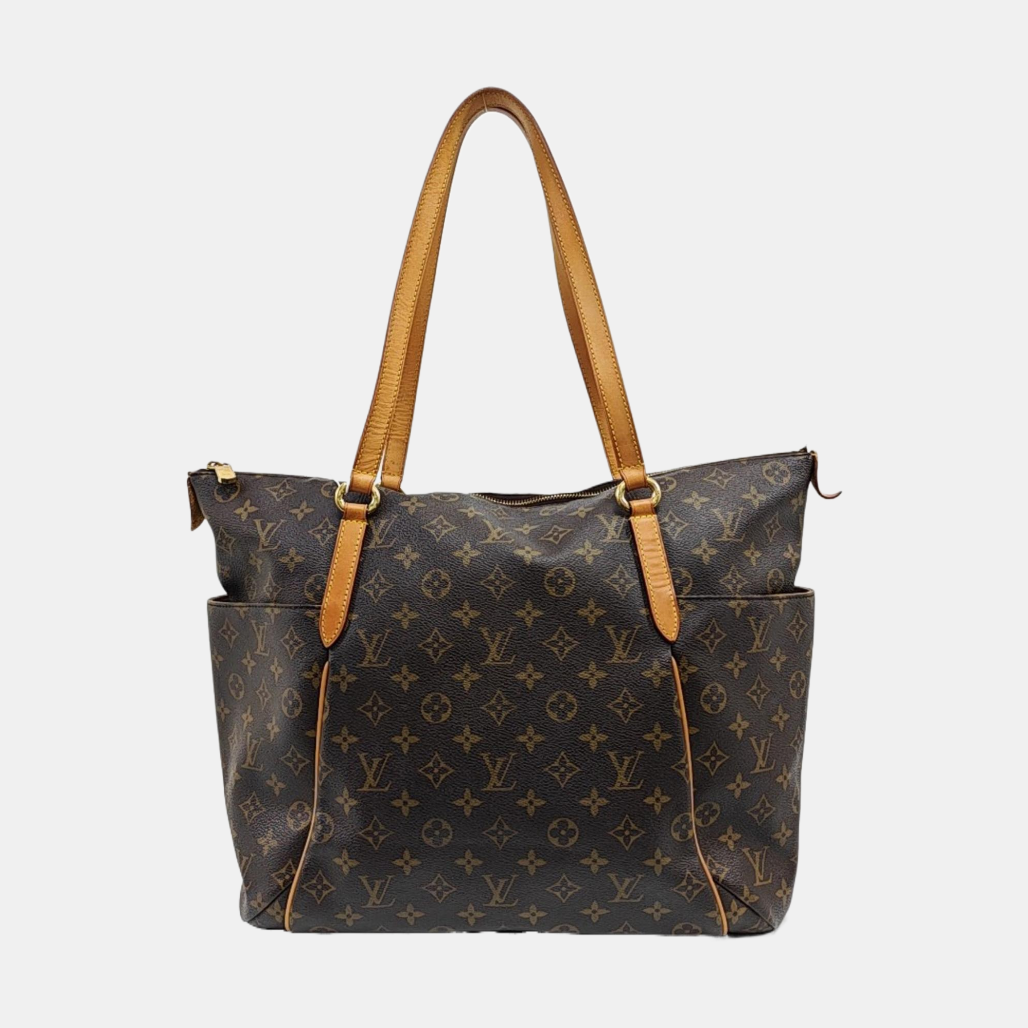 TOTALLY GM Monogram Coated Canvas Brown