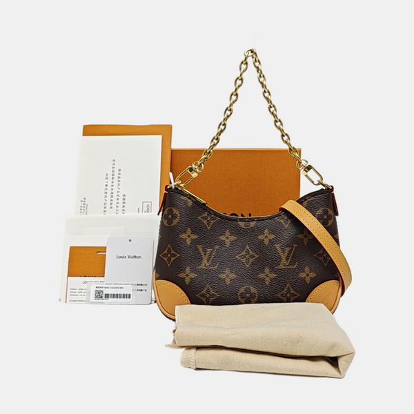 BOULOGNE Monogram Coated Canvas Brown