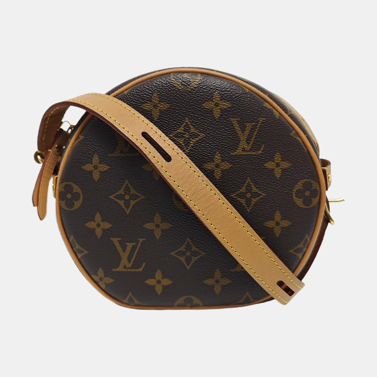 BOITE CHAPEAU PM Monogram Coated Canvas Brown