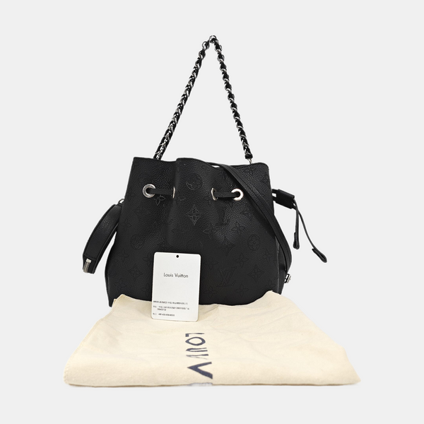 BELLA Monogram Calfskin Black
