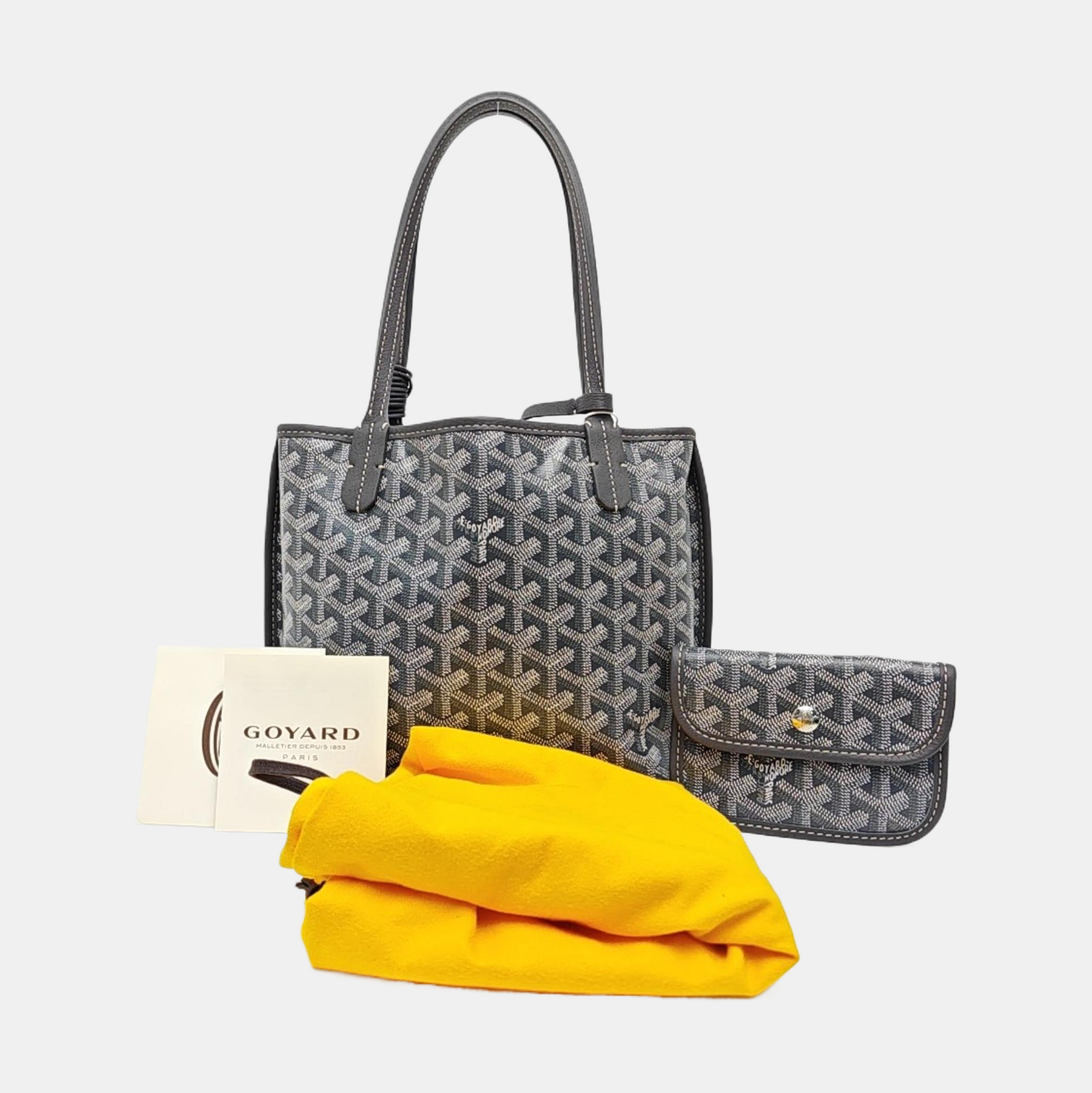 Anjou Coated Canvas Gray
