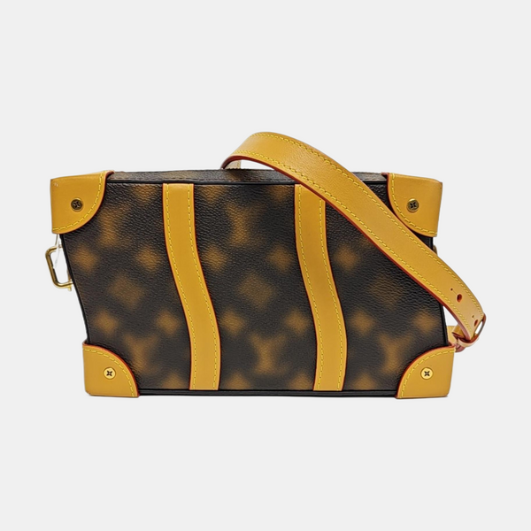 SOFT TRUNK Coated Canvas Brown