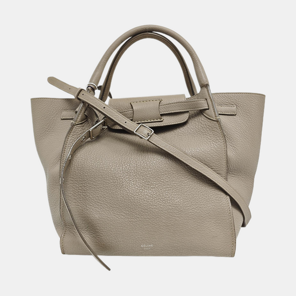 BIG BAG Small Calfskin Gray