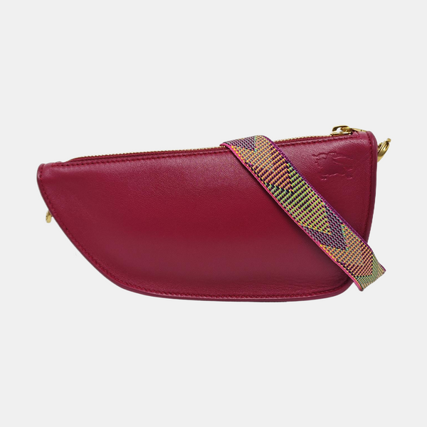 Calfskin Shoulder Bag Red
