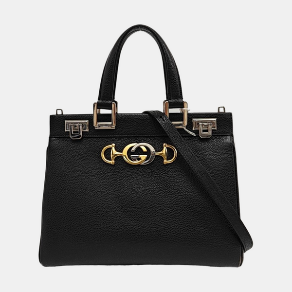 Zumi Small Calfskin Black