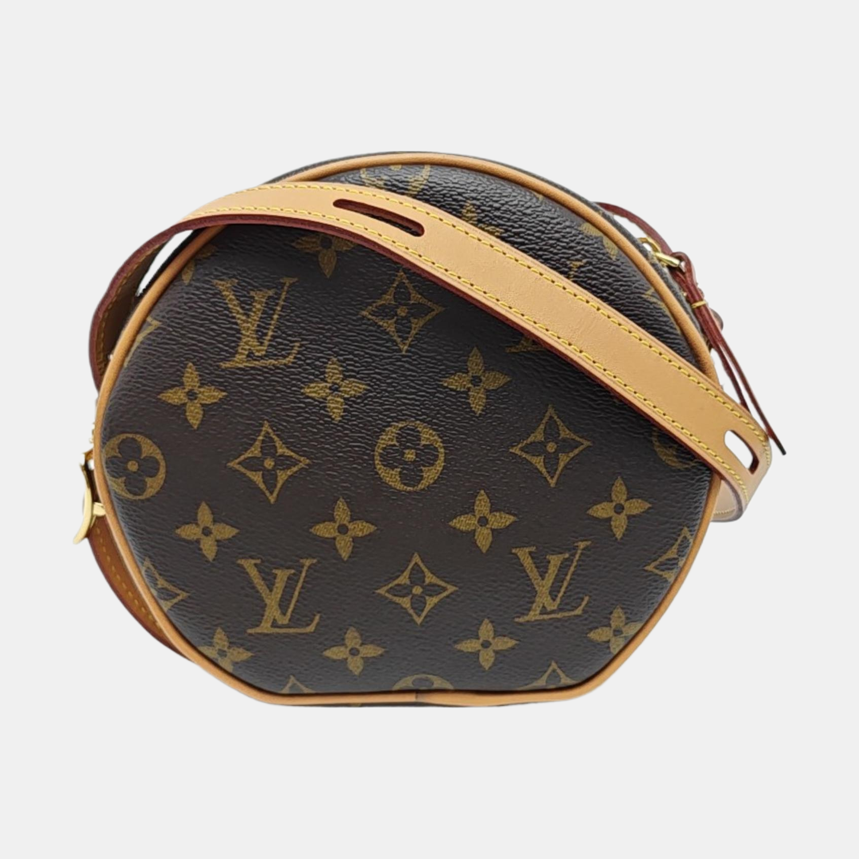 BOITE CHAPEAU PM Monogram Coated Canvas Brown