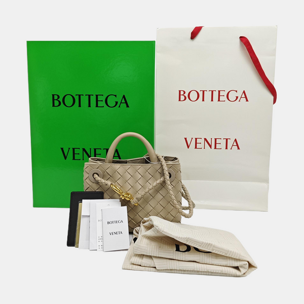 Andiamo Mini Lambskin Beige