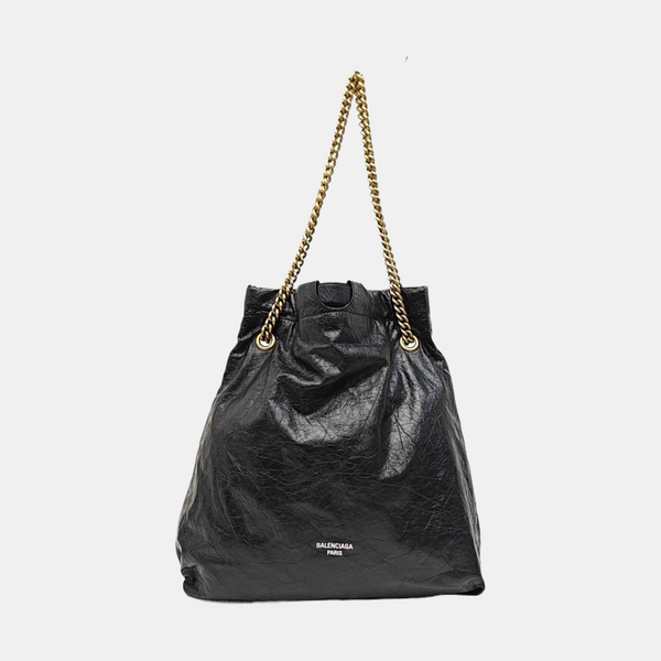Calfskin Shoulder Bag Black