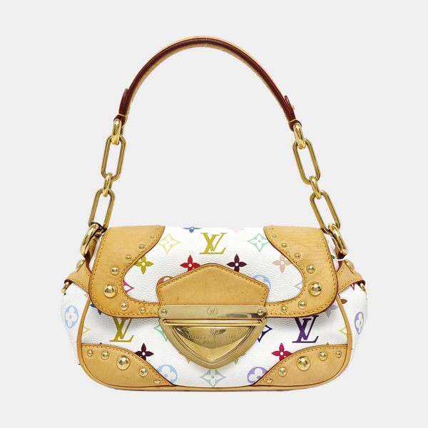 LV × TM MARILYN Monogram Coated Canvas White