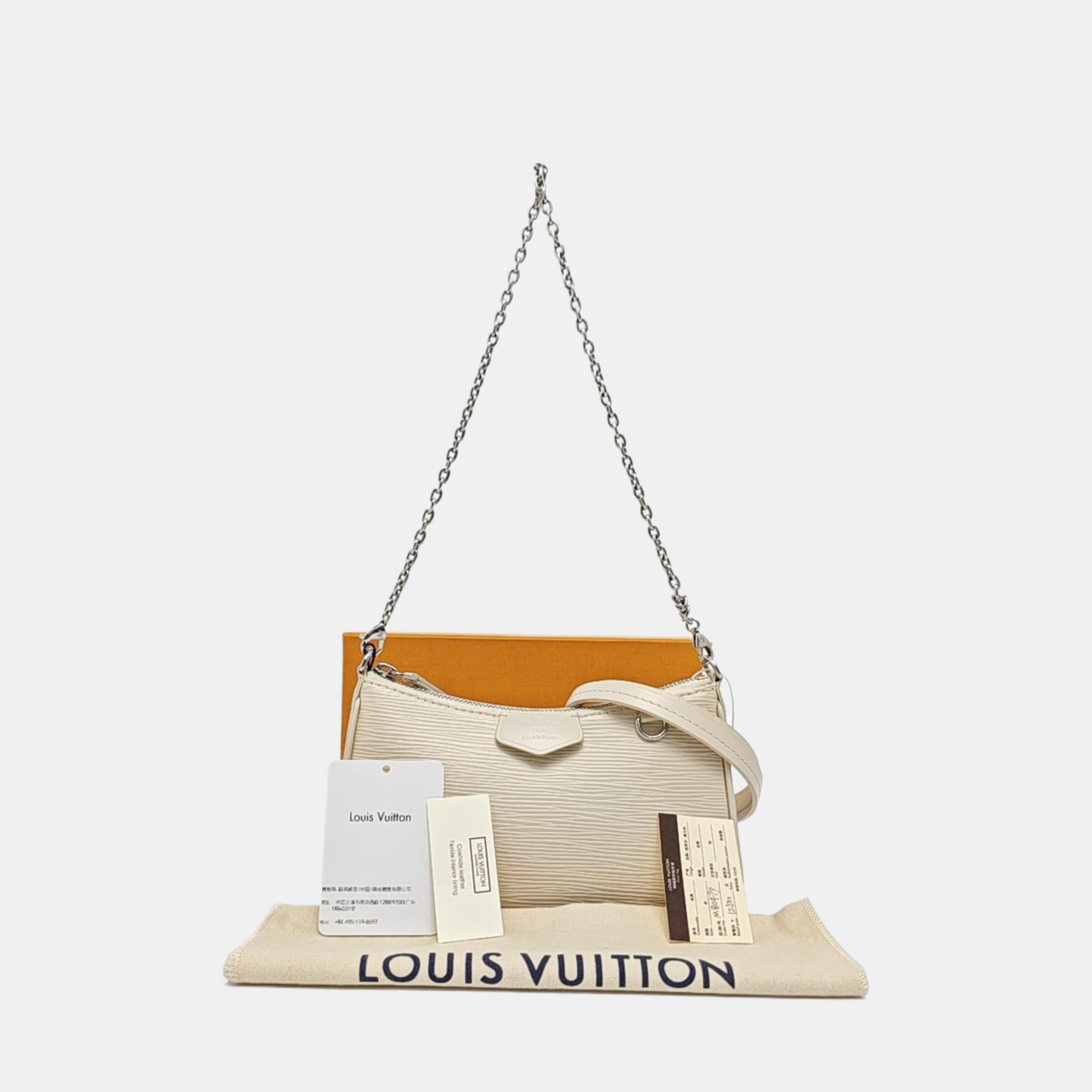 EASY POUCH ON STRAP Epi Beige