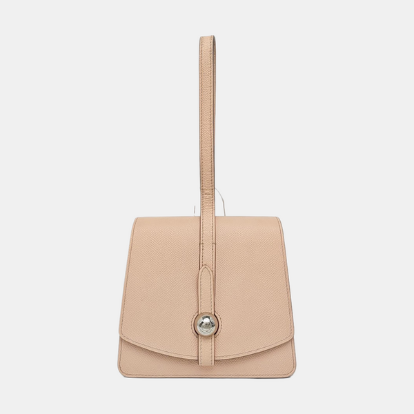 Calfskin Top Handle Bag Pink