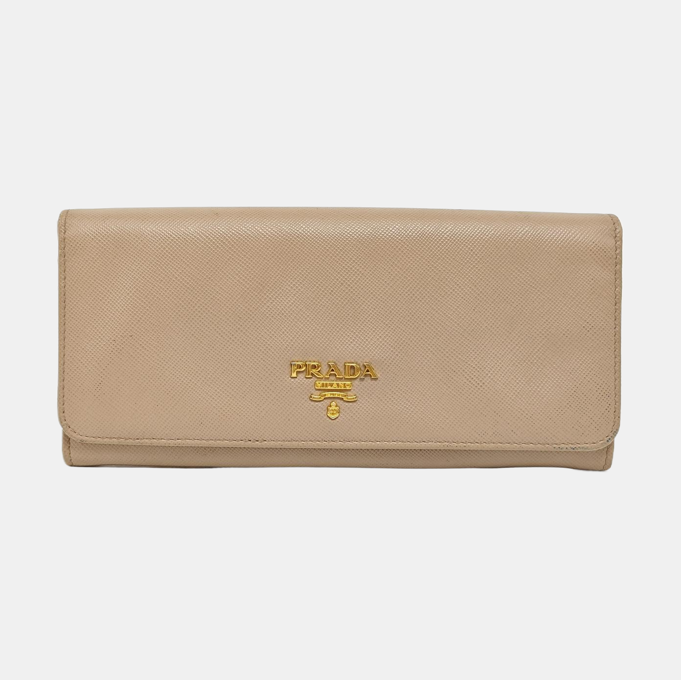 Calfskin Wallet Beige