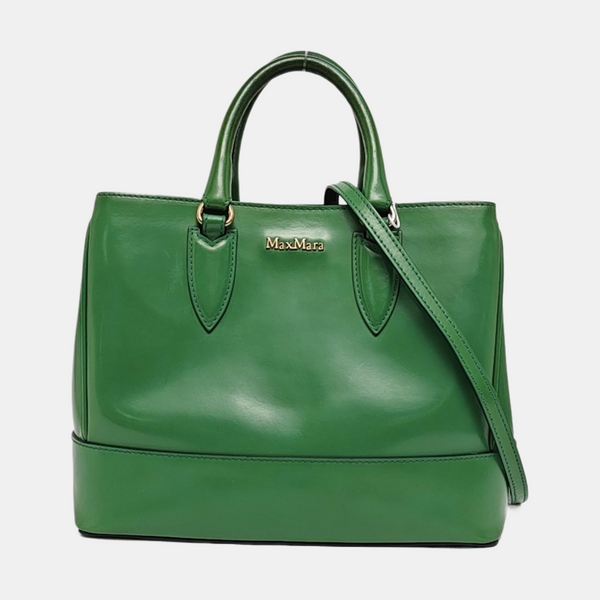 Calfskin Shoulder Bag Green
