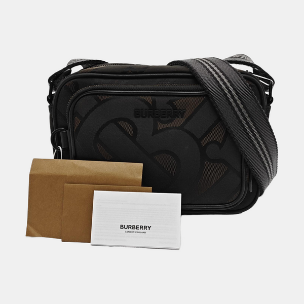 Canvas Shoulder Bag Black