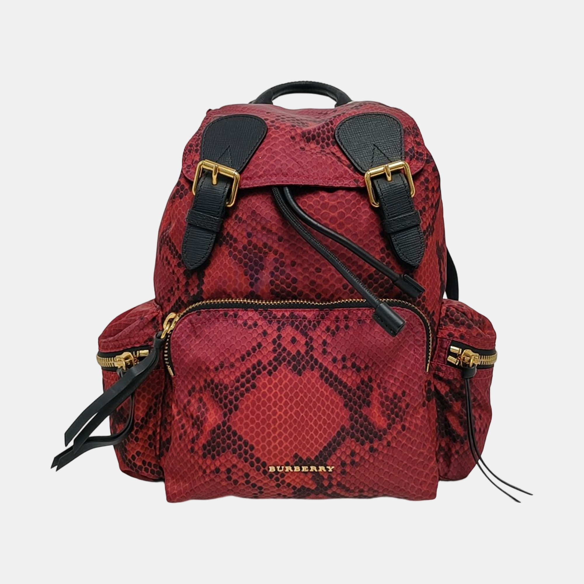 The Rucksack Medium Nylon Red