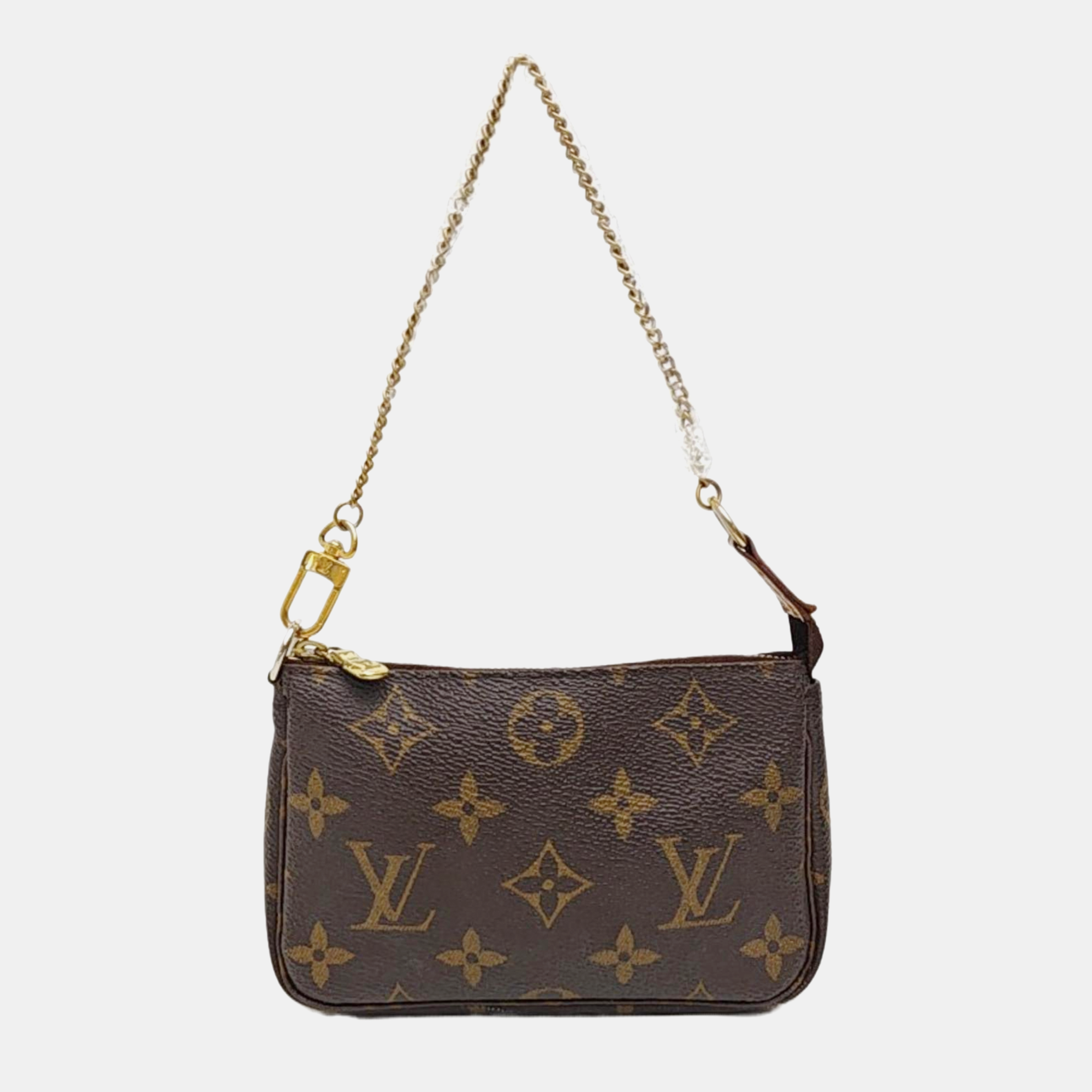 ACCESSOIRES Mini Monogram Coated Canvas Brown
