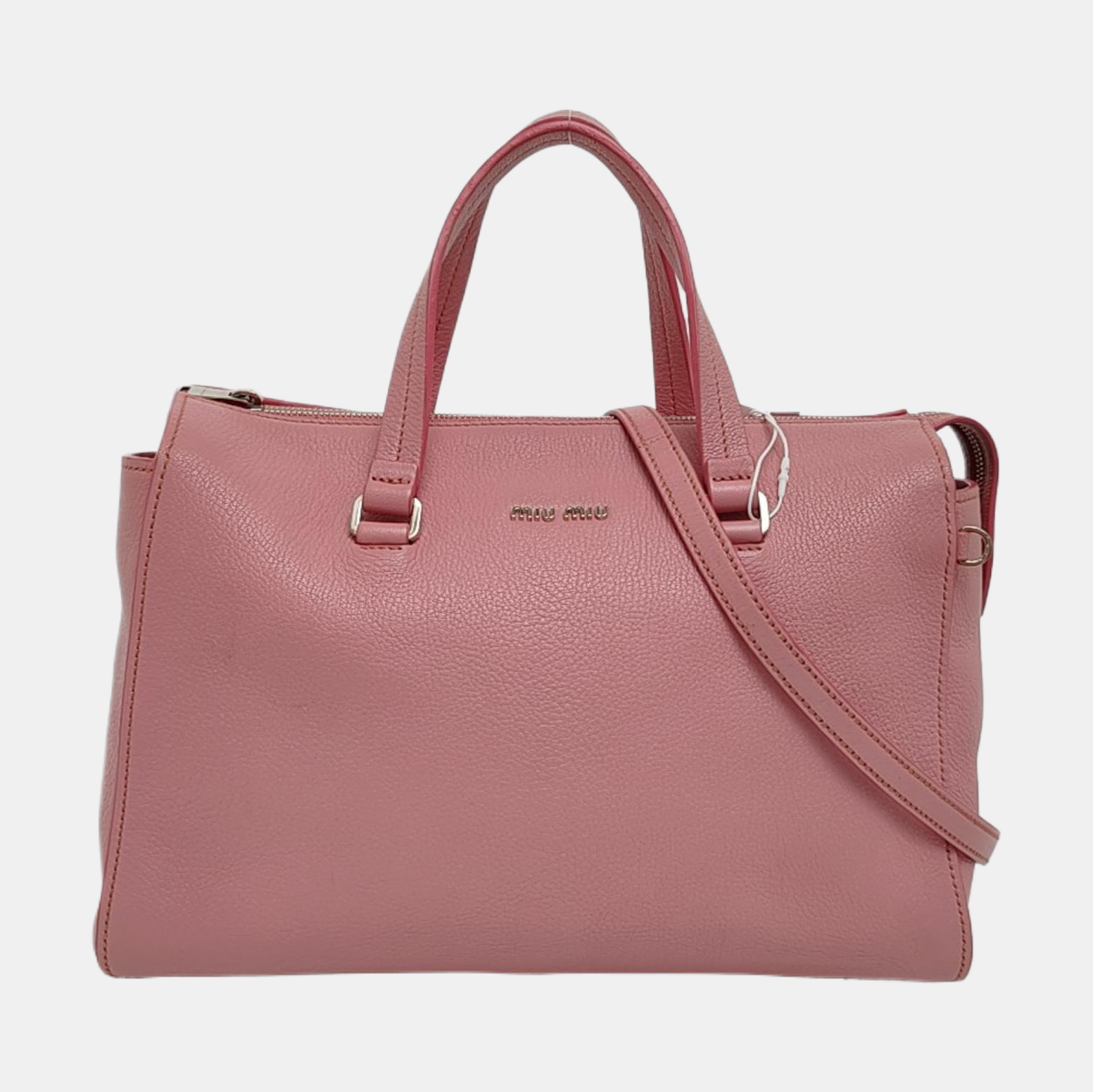 Calfskin Shoulder Bag Pink