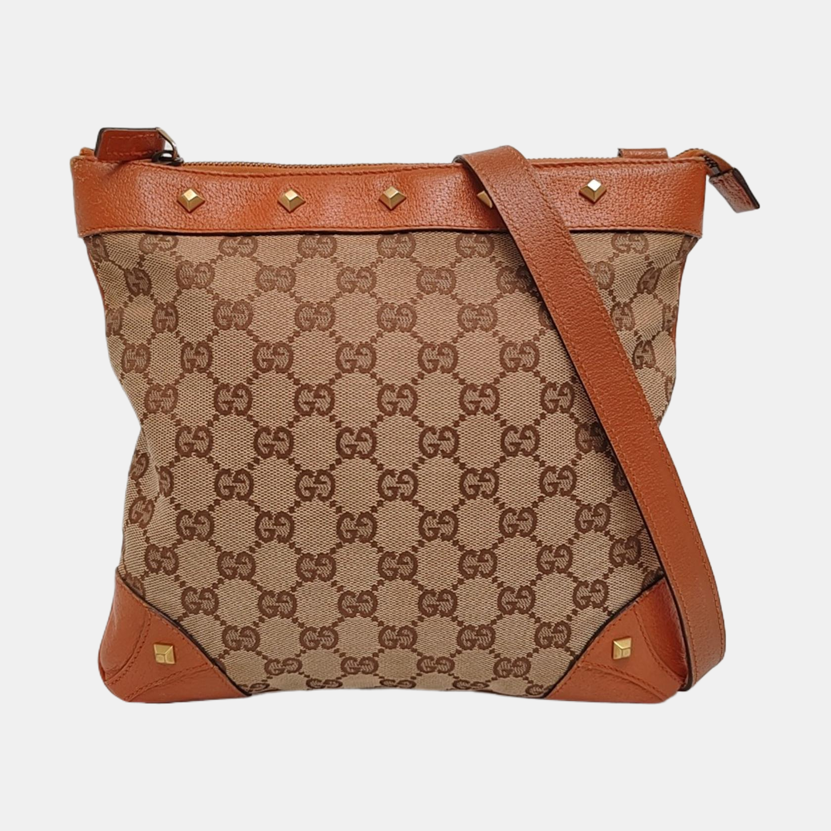 Miss GG Monogram Fabric Brown