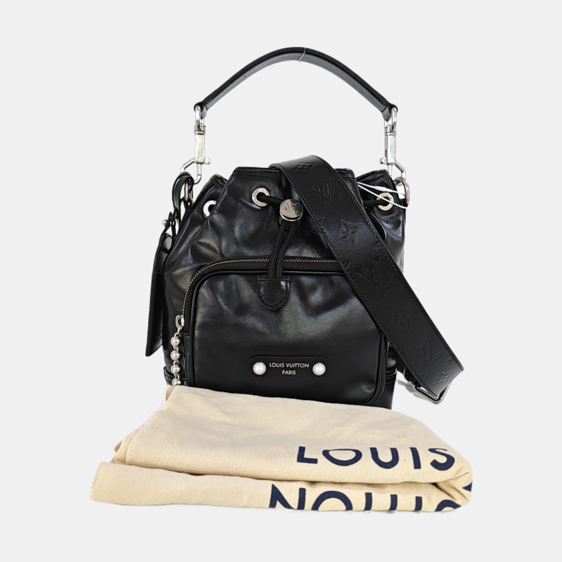 NOÉ PM Calfskin Black