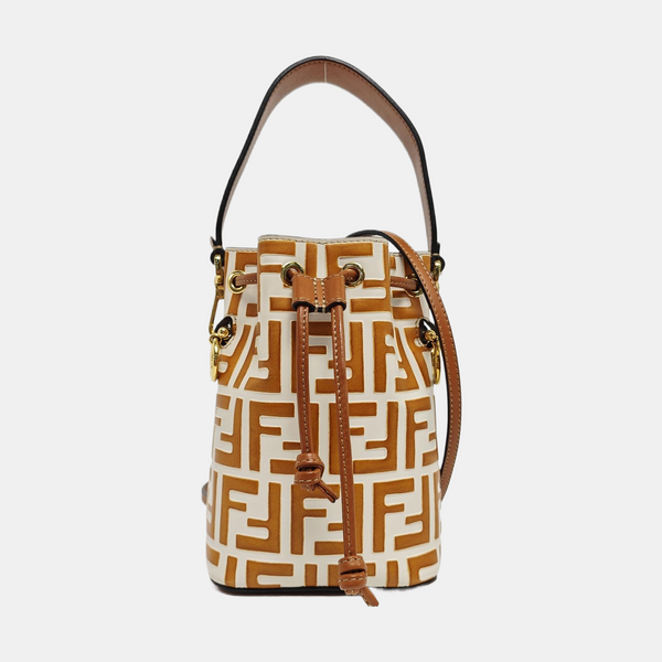 Mon Tresor Mini Calfskin White