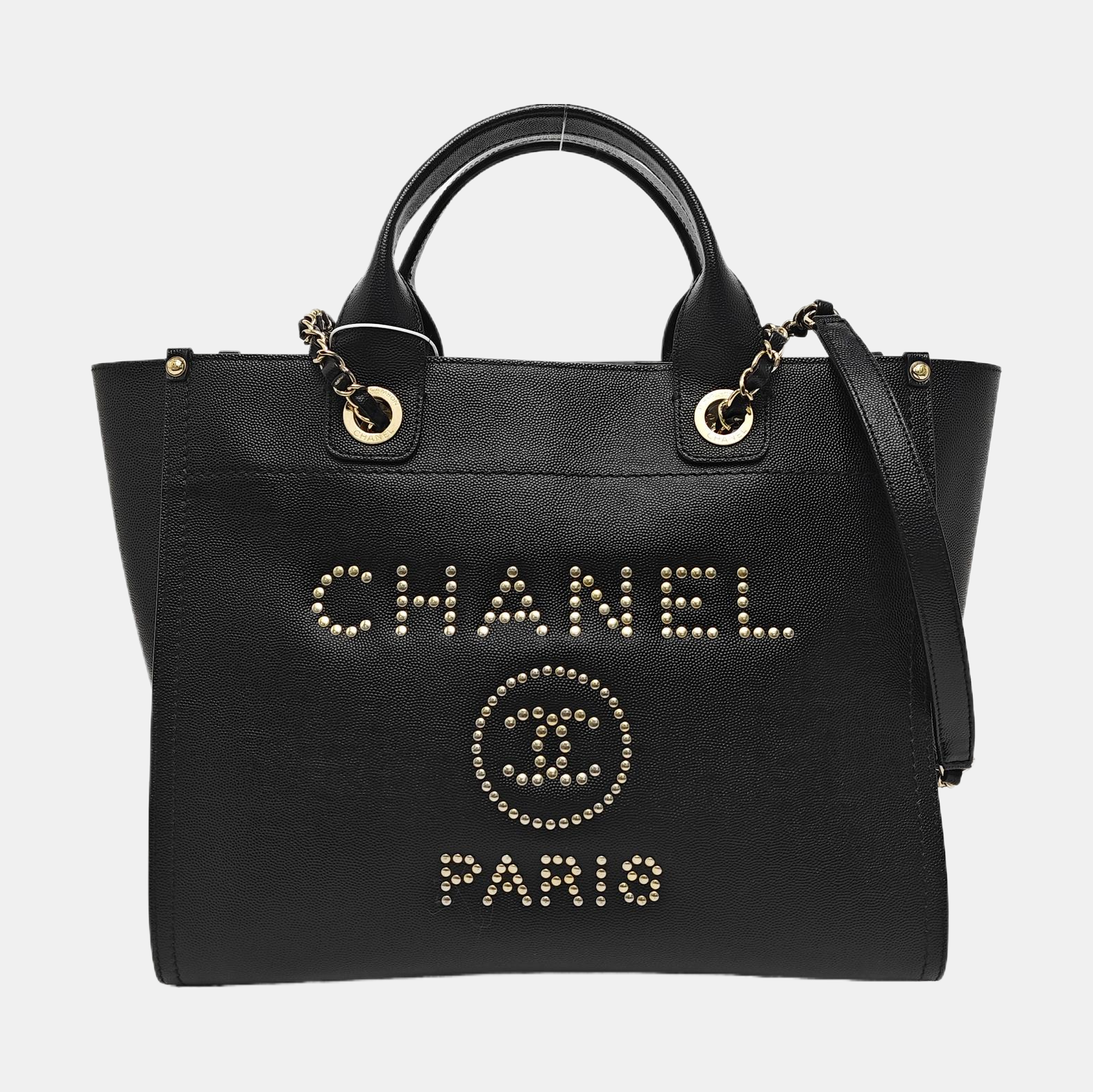 DEAUVILLE Small Calfskin Black