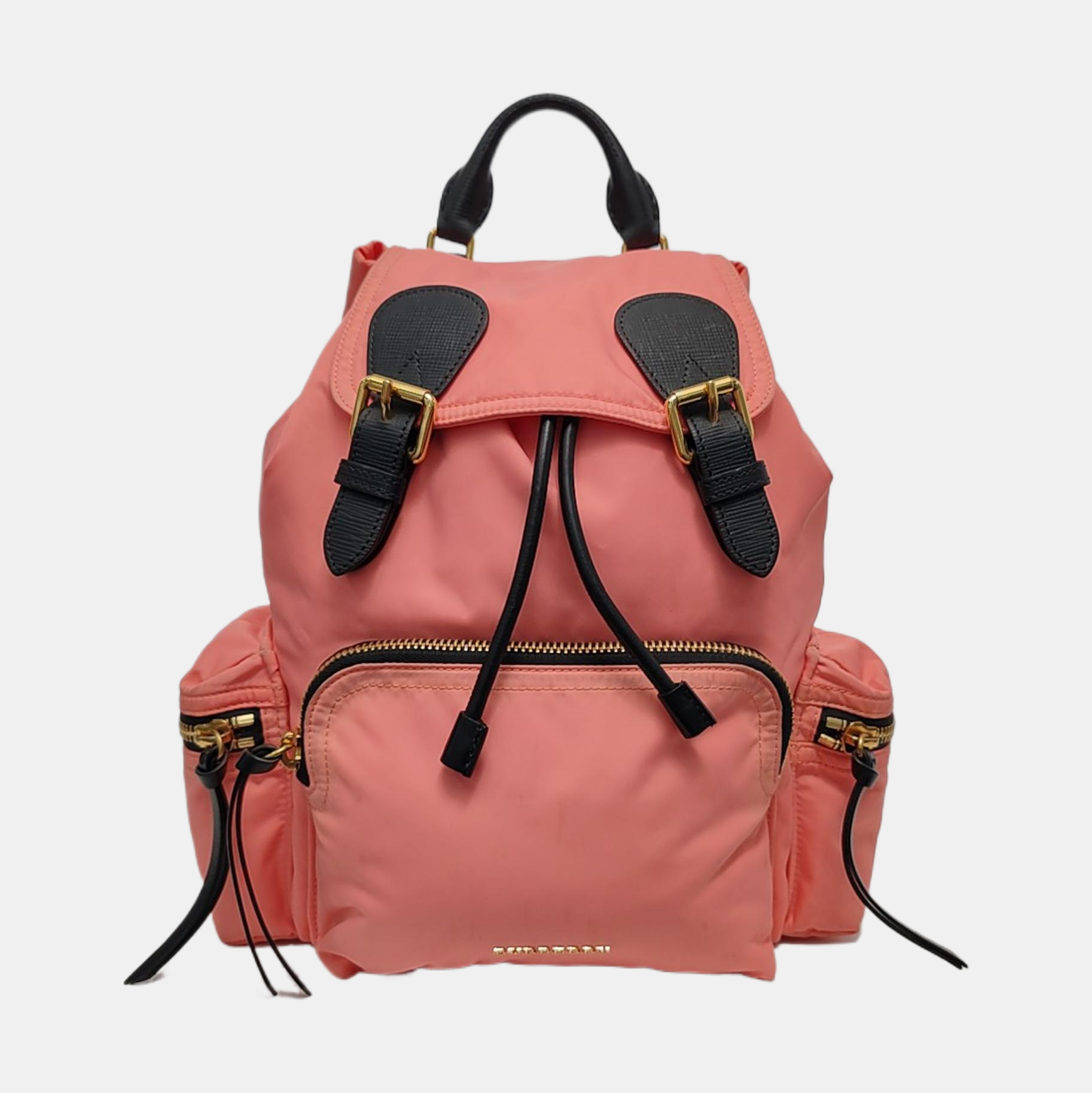 The Rucksack Medium Nylon Pink
