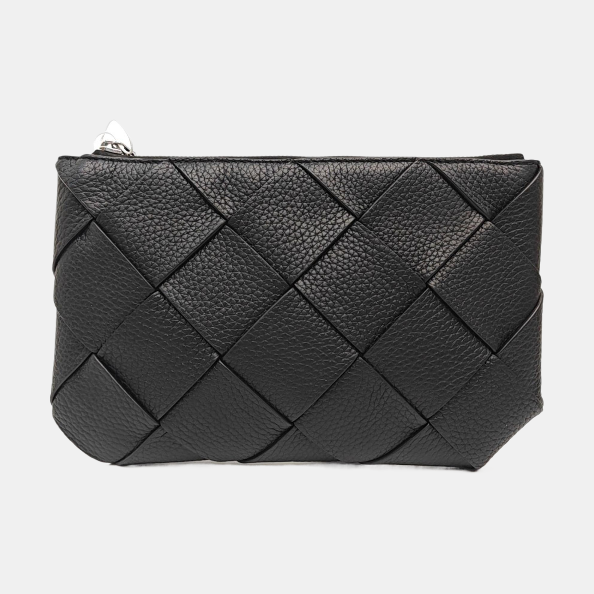 Calfskin Clutch Black