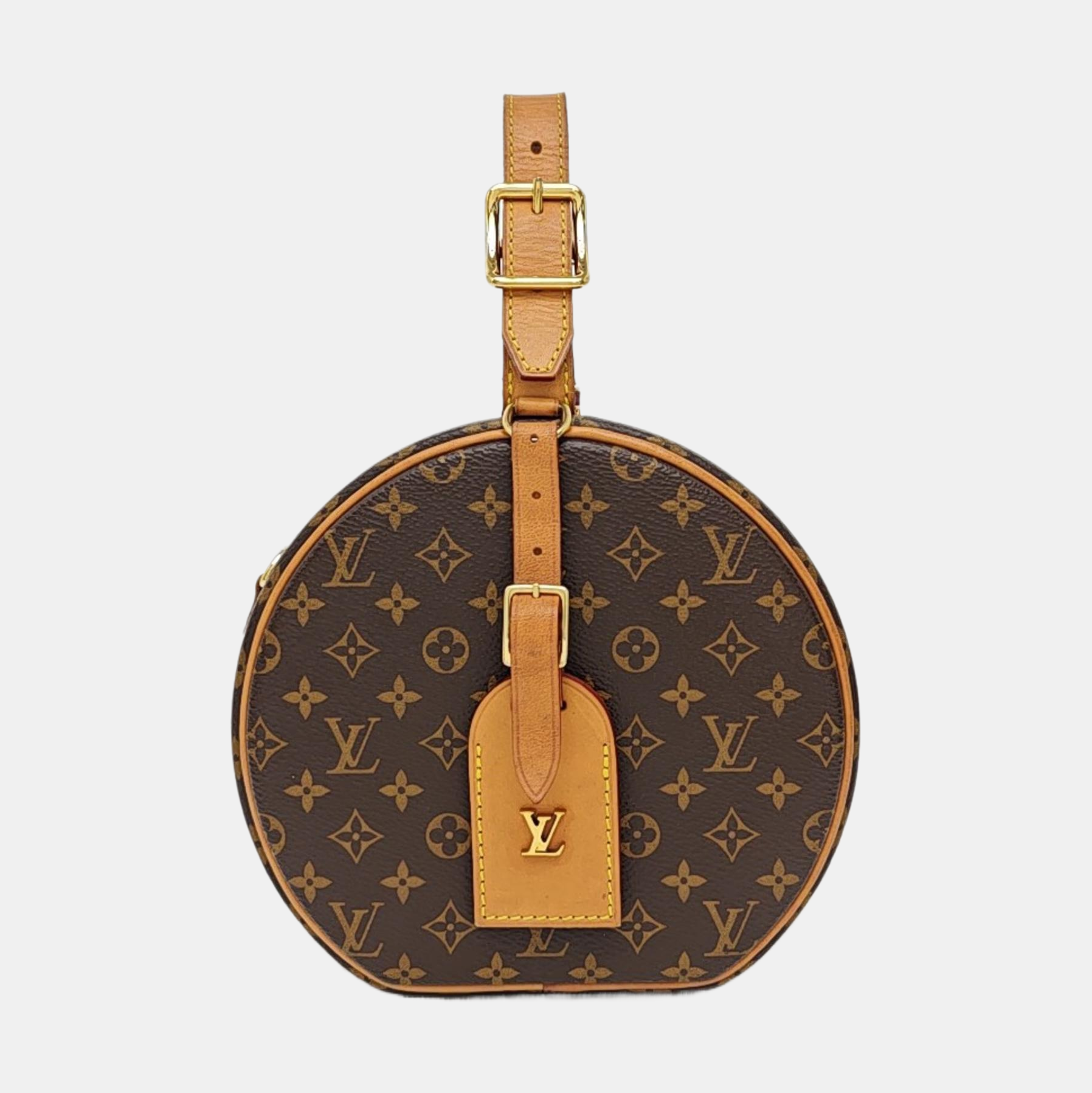 BOITE CHAPEAU PM Monogram Coated Canvas Brown