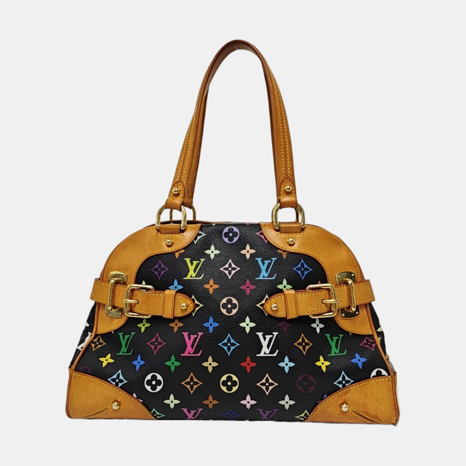 LV × TM CLAUDIA Monogram Coated Canvas Black