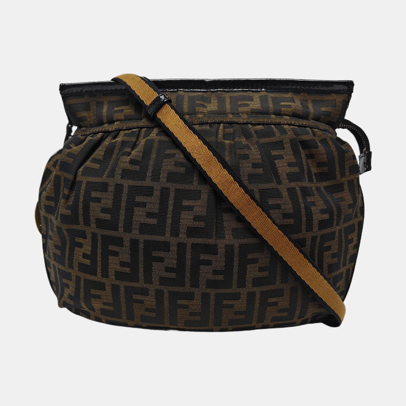 Canvas Shoulder Bag Brown