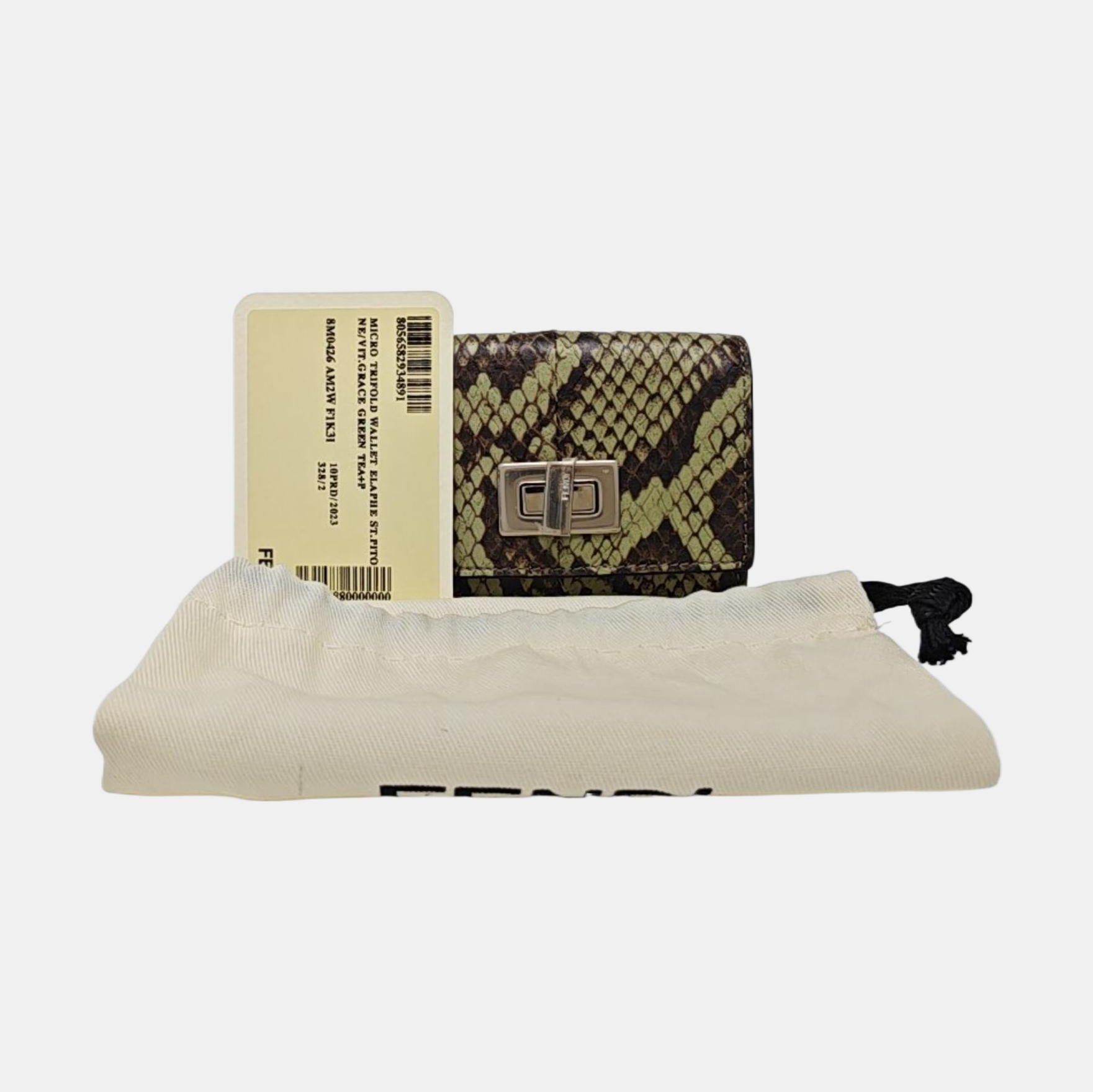 Python Wallet Green