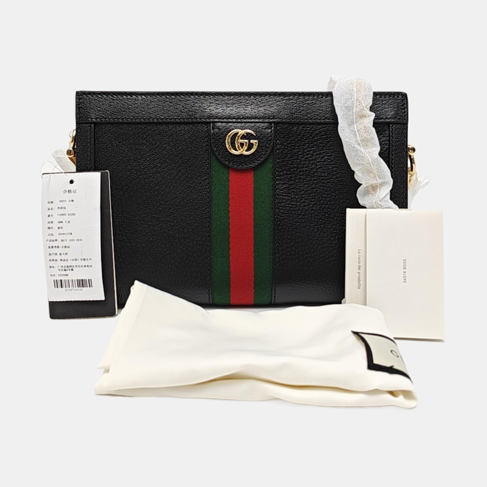 Ophidia Small Calfskin Black