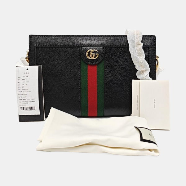 Ophidia Small Calfskin Black