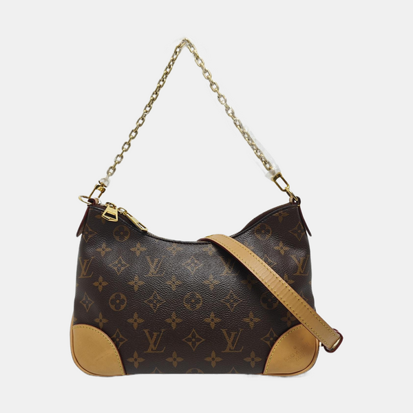BOULOGNE Monogram Coated Canvas Brown