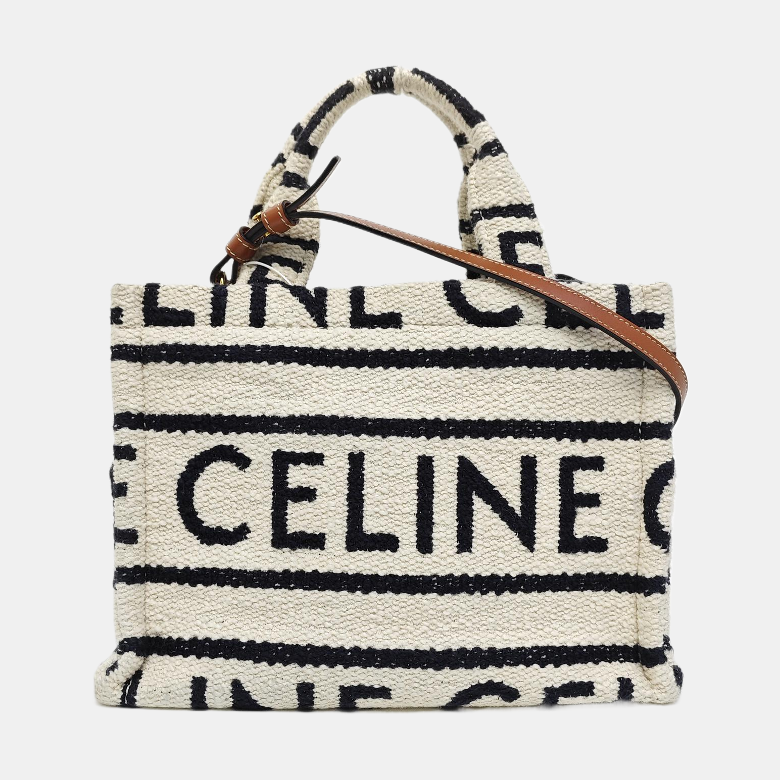 Fabric Tote Bag Beige