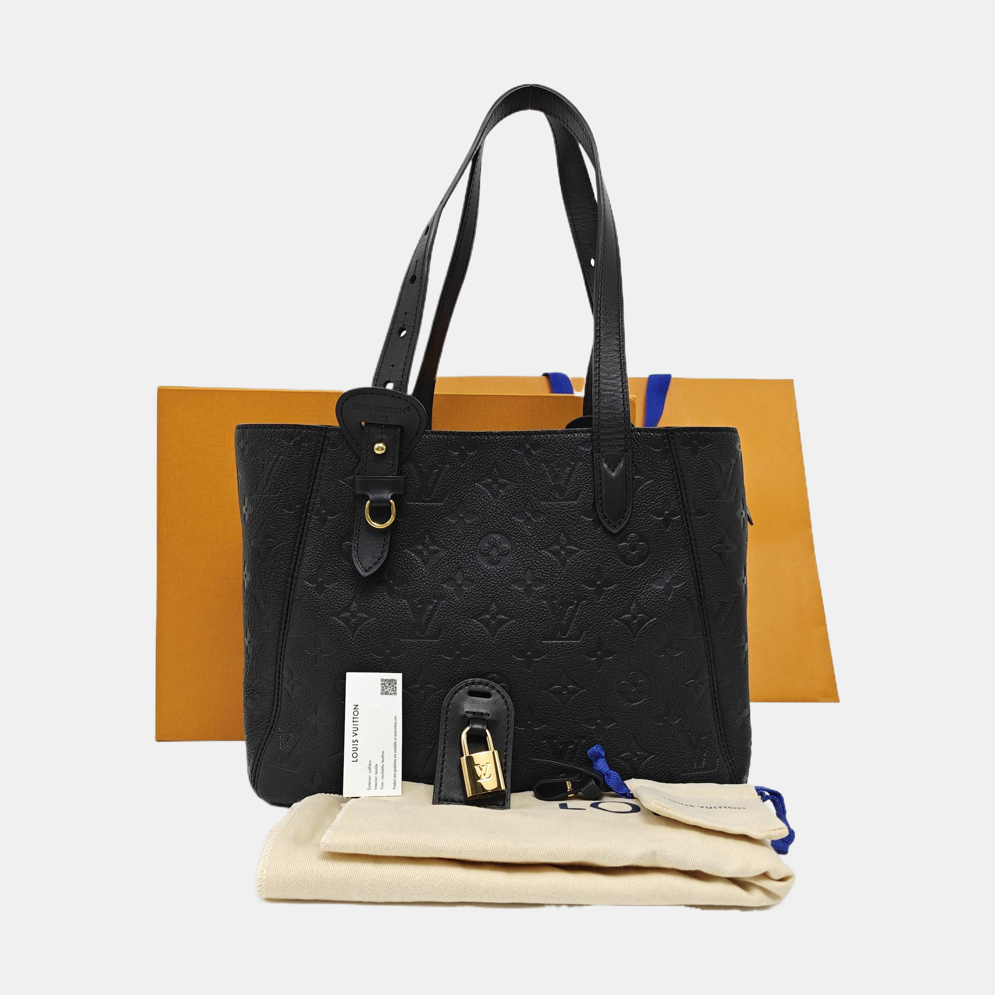 ALL IN ONE Monogram Calfskin Black