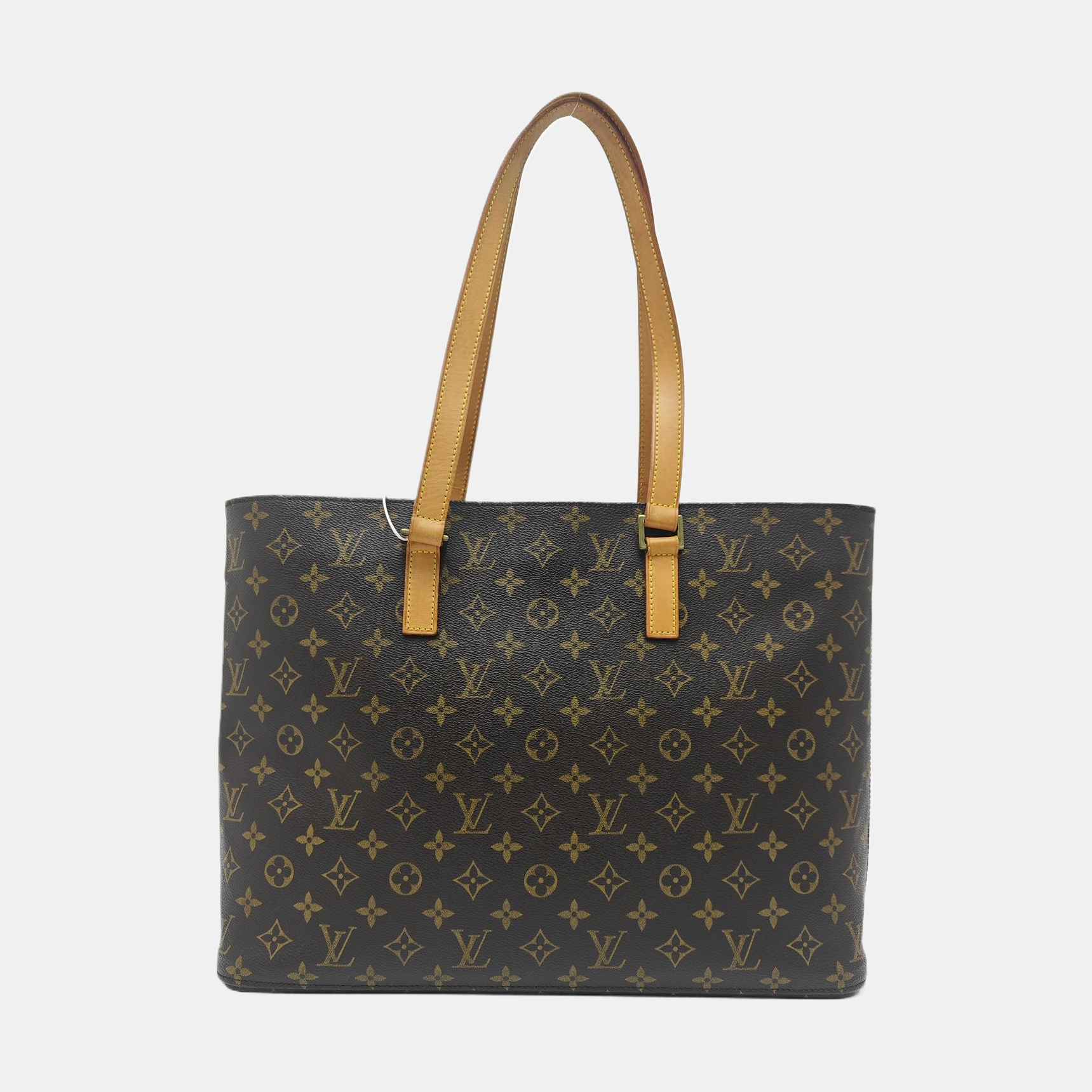 VINTAGE VAVIN GM Monogram Coated Canvas Brown