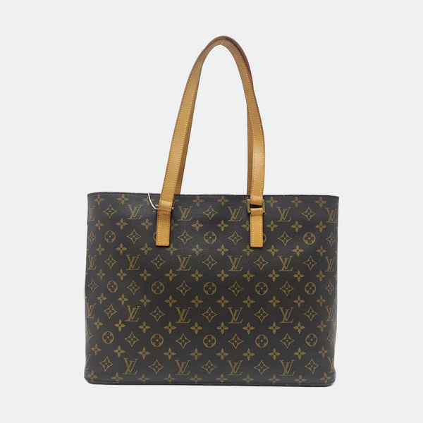 VINTAGE VAVIN GM Monogram Coated Canvas Brown