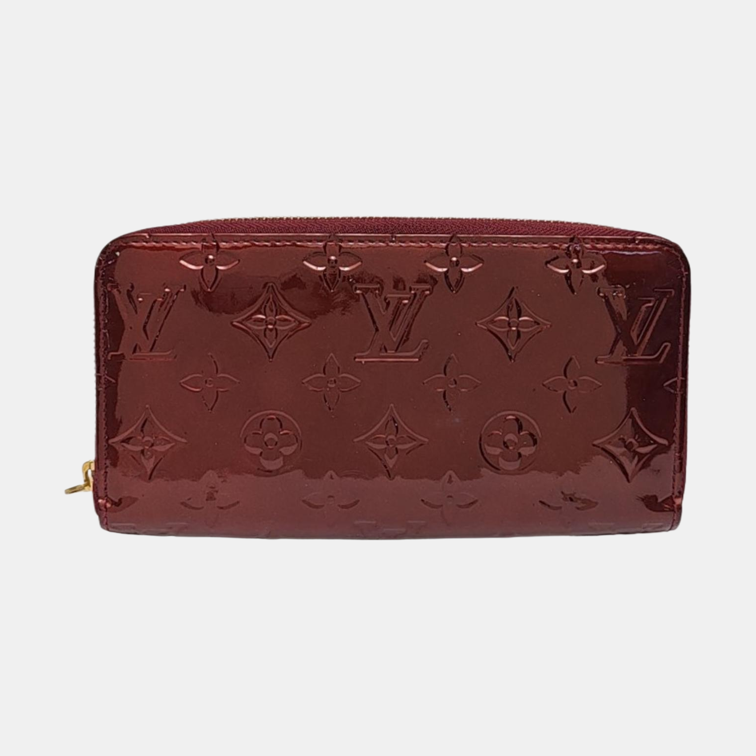 ZIPPY Calfskin Purple Wallet