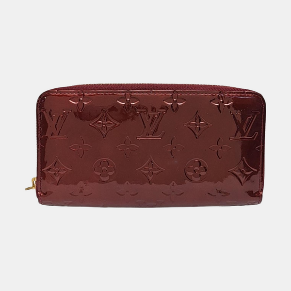 ZIPPY Calfskin Purple Wallet